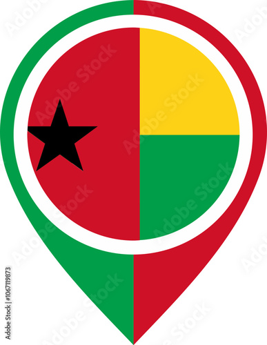 Map Icon Inside Guinea-Bissau Flag Free Download Map Icon Inside Guinea-Bissau Flag - GFXLoad