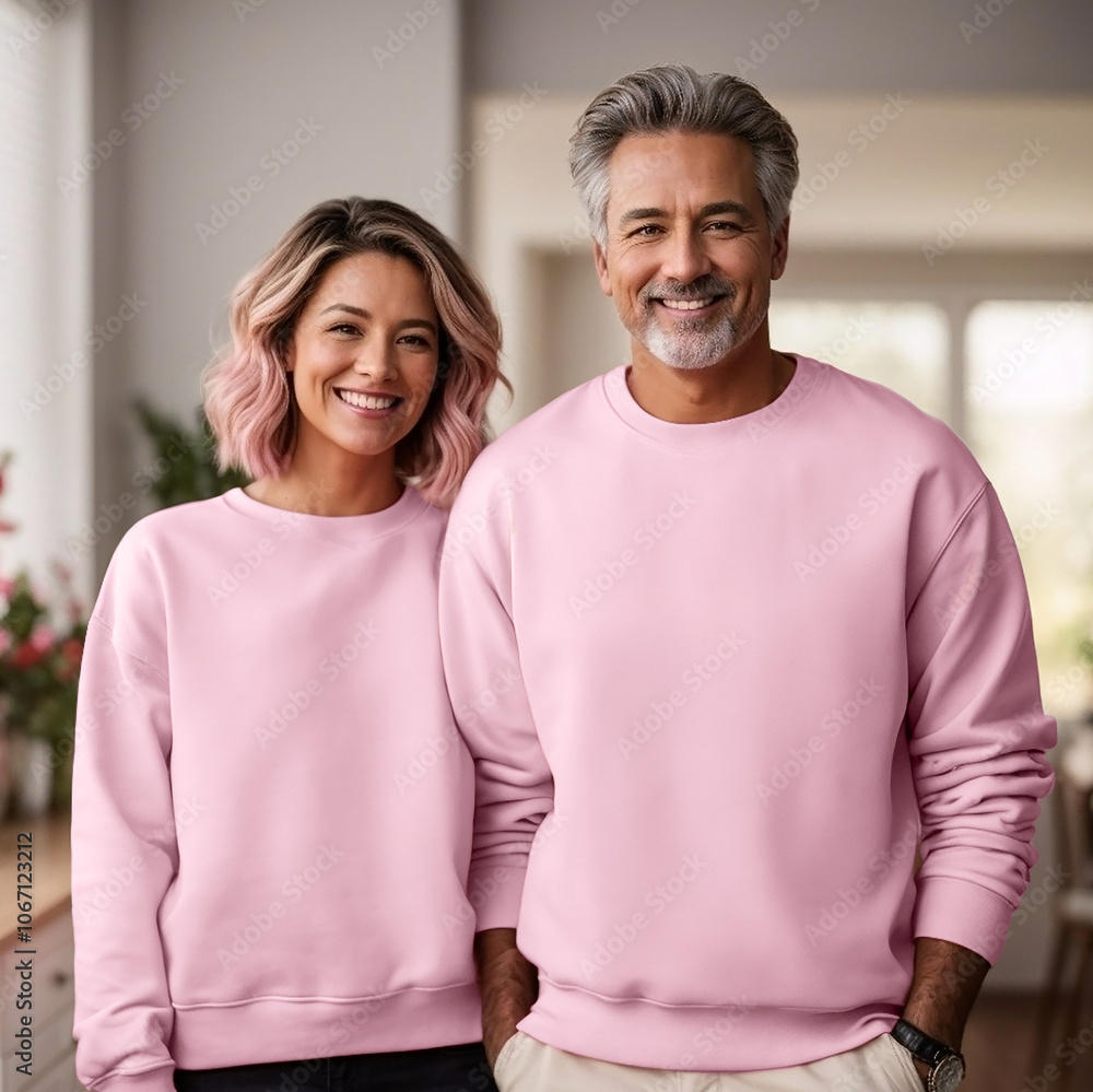 portrait of smiling couple made with ai portrait of smiling couple made with ai