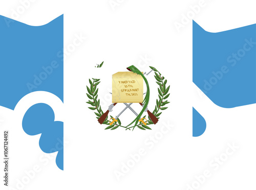 Guatemala Flag on Handshake icon