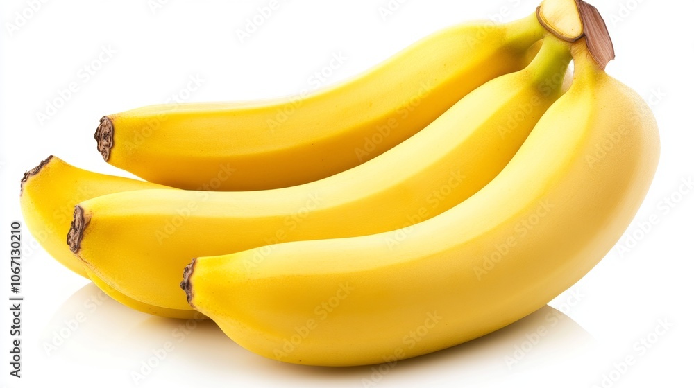 Fresh Yellow Bananas Bunch Healthy Fruit Food Photo Fresh Yellow Bananas Bunch Healthy Fruit Food Photo