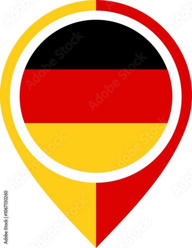 Map Icon Inside Germany Flag Free Download Map Icon Inside Germany Flag - GFXLoad