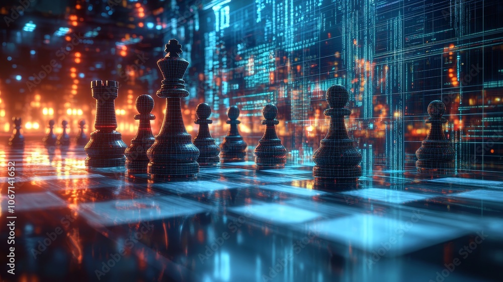 Explore the intricate world of chess as digital art transforms classic strategy into a modern experience Explore the intricate world of chess as digital art transforms classic strategy into a modern experience