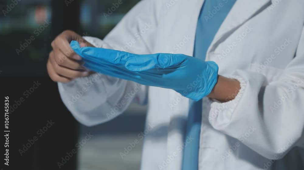 Medical glove to protection and care for patients Medical glove to protection and care for patients