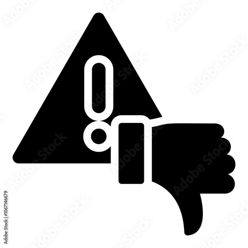 Failure Glyph Icon