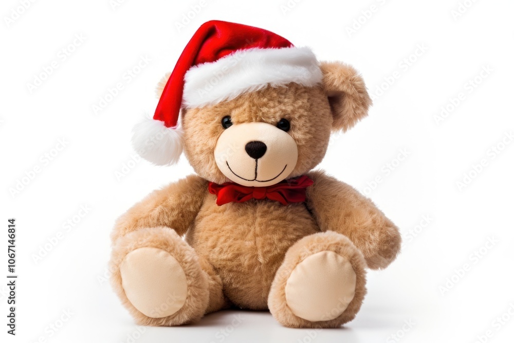 Merry christmas plush cute bear. Merry christmas plush cute bear.