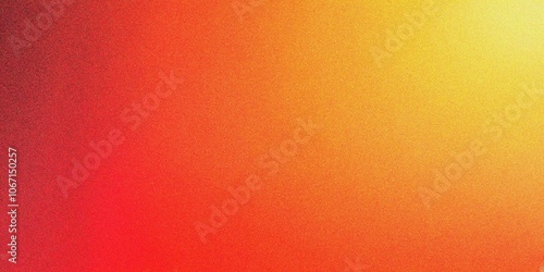 Abstract orange gradient background, grainy noise texture gradient