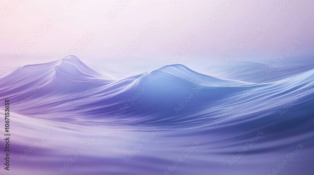 Soft Pastel Waves with Gradient Effect. Soft Pastel Waves with Gradient Effect.
