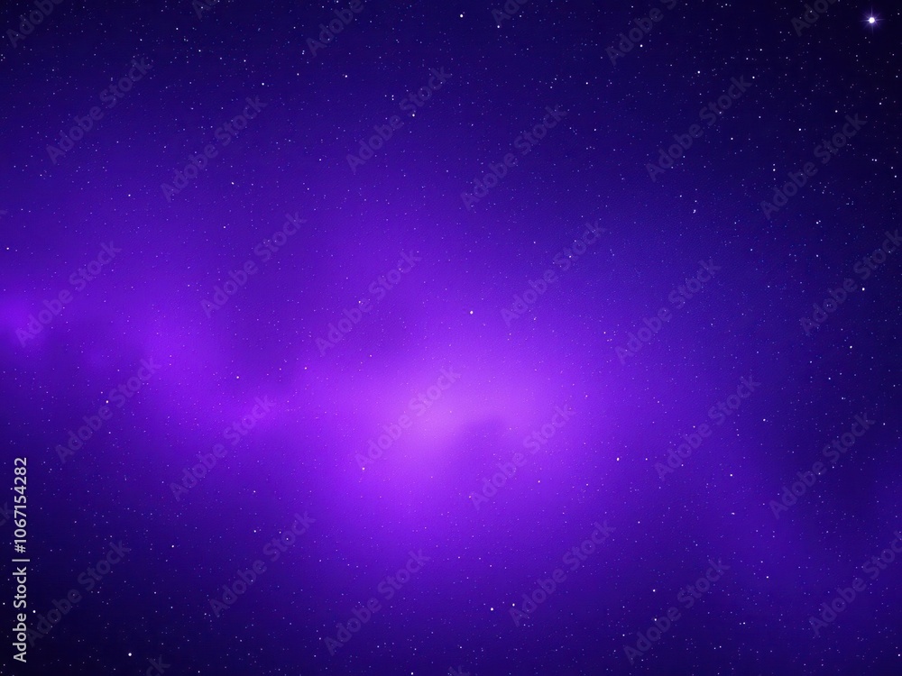 Fototapeta premium Purple Nebula Background with Cosmic Dust in Star Field, space, celestial