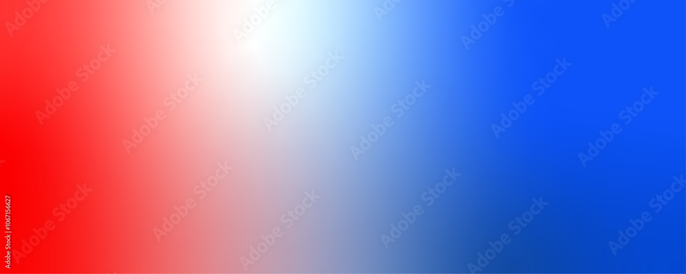 Fototapeta premium Vector banner with colors USA flag. Simple texture for banner, flyer, presentation.