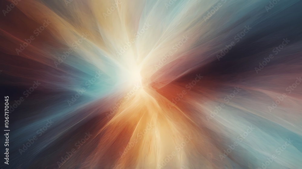 Abstract Swirling Colors, Warm and Cool Tones, Blurry Background Abstract Swirling Colors, Warm and Cool Tones, Blurry Background