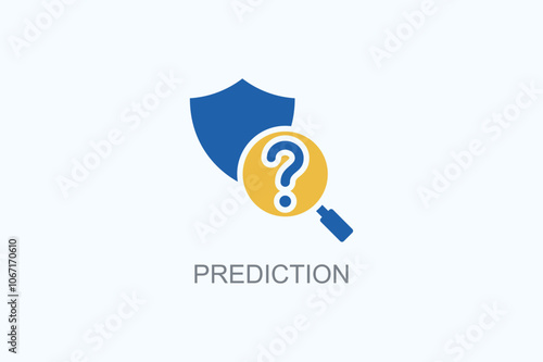 Prediction Vector  Or Logo Sign Symbol Illustration