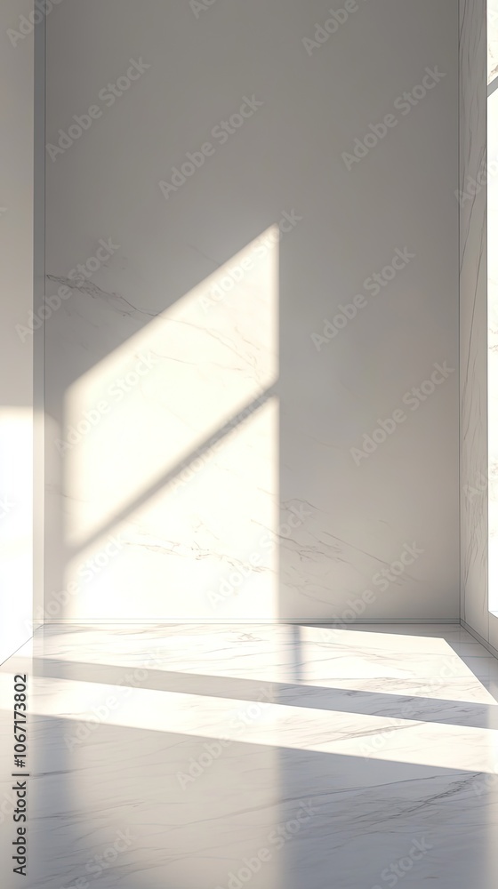 Minimal White Office Desk with Supplies on Clean Background Minimal White Office Desk with Supplies on Clean Background