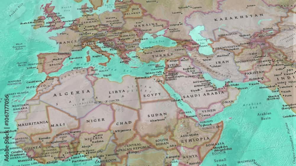 world map zoom-in animation video. world map zoom-in animation video.