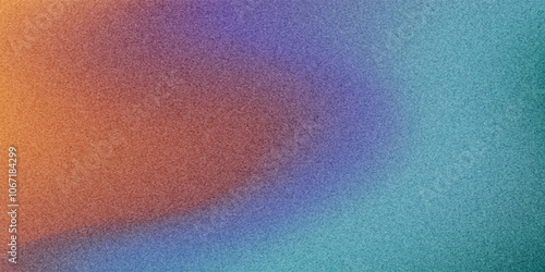 Pink, yellow, and turquoise wavy gradient noise grain background texture