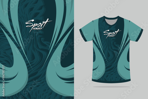 Background for sports jerseys racing jerseys game jerseys running jerseys brush designs template green color EPS 10