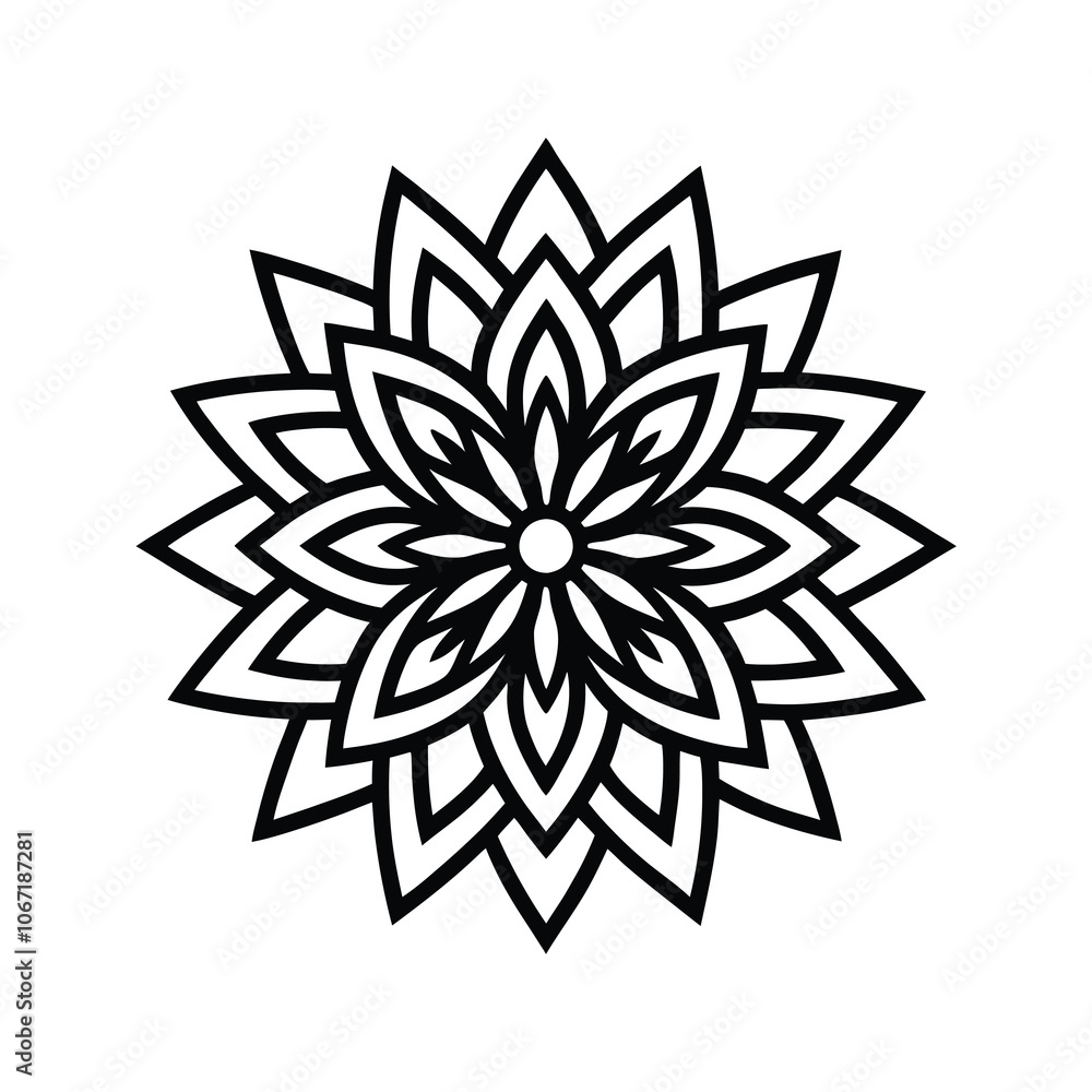 mandala art vector illustration mandala art vector illustration