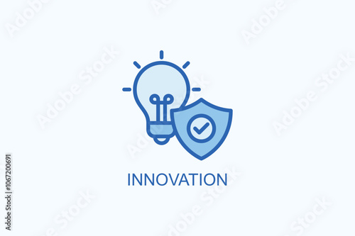 Innovation vector  or logo sign symbol illustration