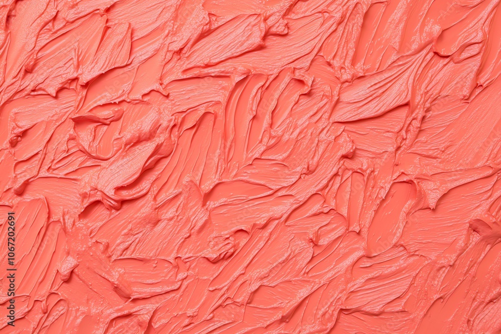 Fond corail texturé avec des coups de pinceau visibles, apportant une atmosphère vibrante et ludique.. Fond corail texturé avec des coups de pinceau visibles, apportant une atmosphère vibrante et ludique..