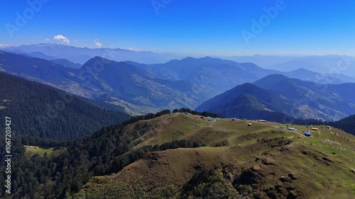 panorama of the mountains