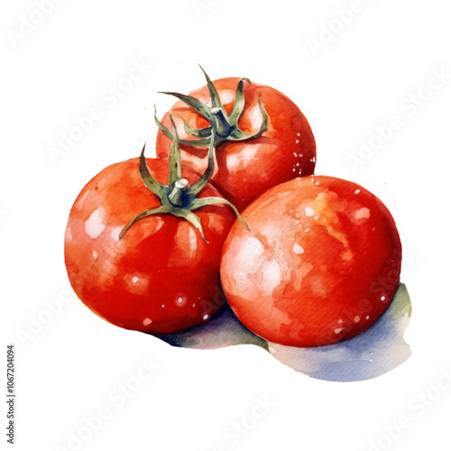 Juicy Red Tomatoes photo