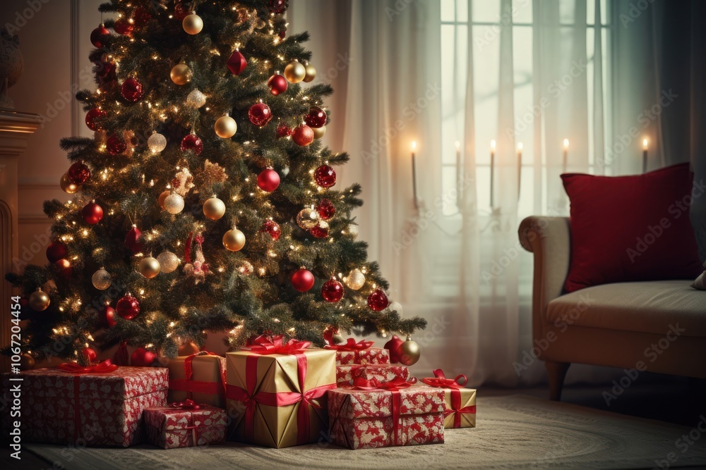 Gift box christmas tree. Gift box christmas tree.