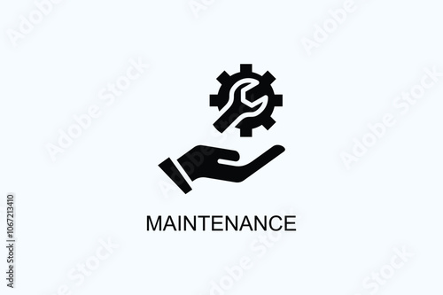 Maintenance Vector  Or Logo Sign Symbol Illustration