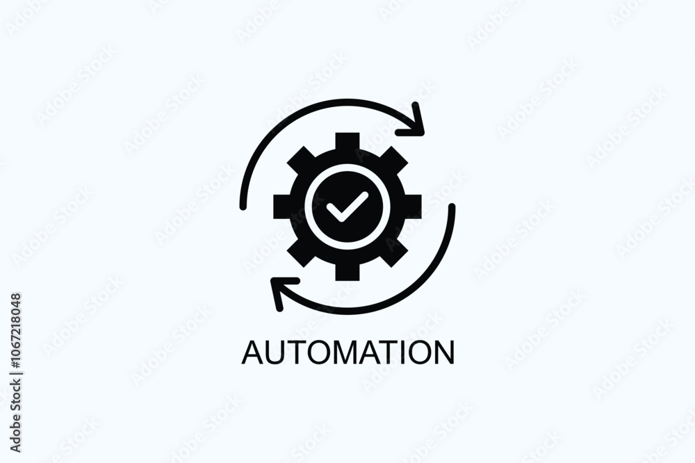 Automation Vector Or Logo Sign Symbol Illustration Automation Vector Or Logo Sign Symbol Illustration