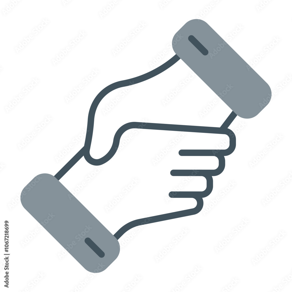 Partnership Handshake Icon Design Partnership Handshake Icon Design