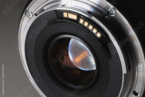 Macro Photograph of Camera Lens