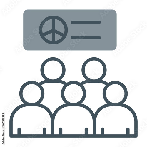 Demonstrator Icon Design