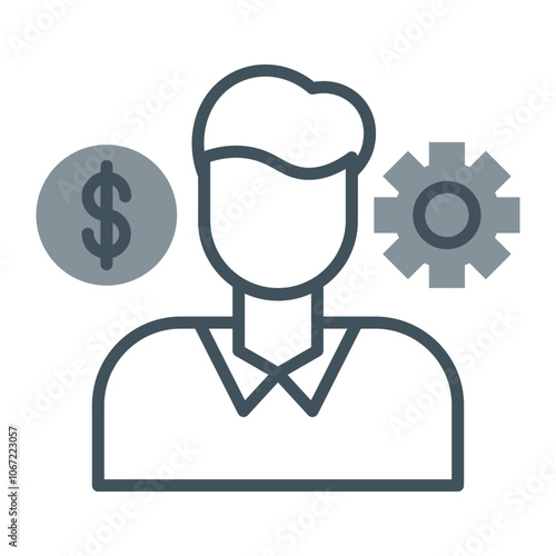 Entrepreneur Icon Design