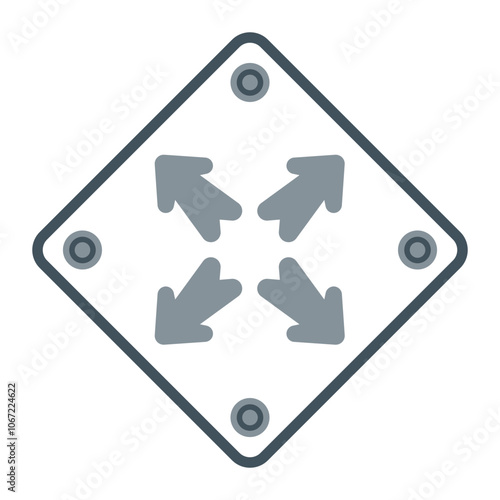 Resize Vector Icon Design