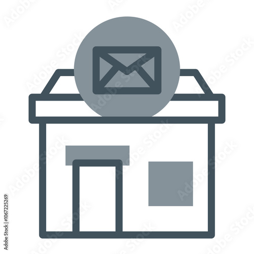 Post Office Vector Icon Design