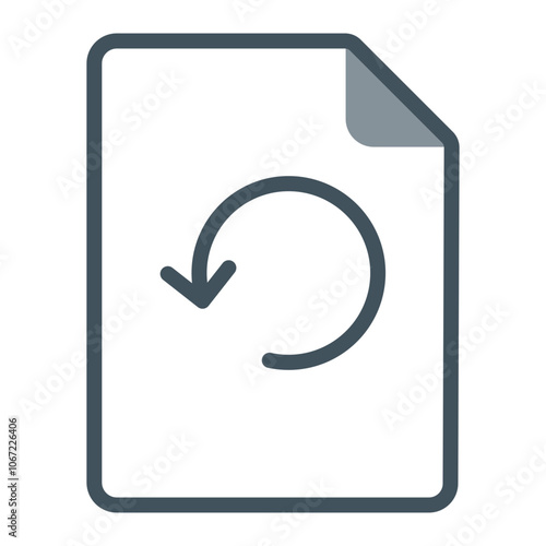 File Backup Vector Icon Design