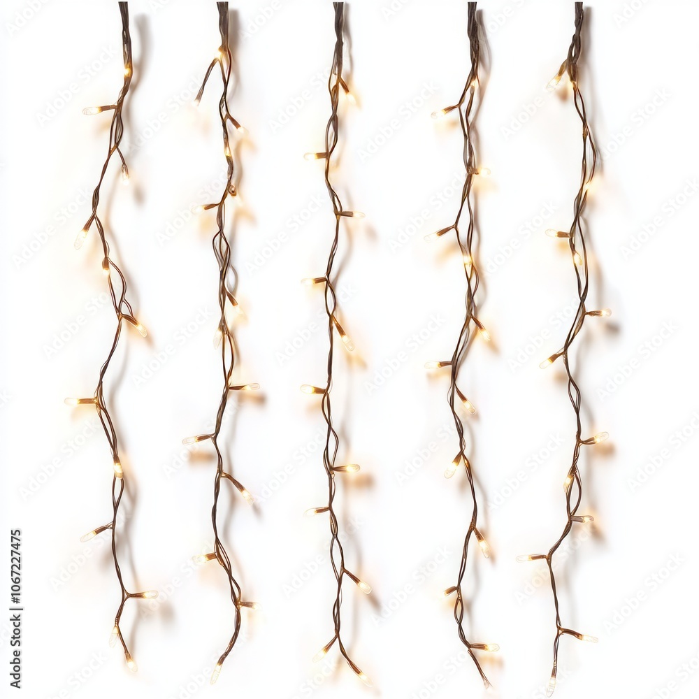 Fototapeta premium Energy-efficient LED garlands