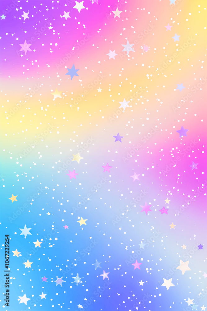 A colorful background with stars on it. A colorful background with stars on it.