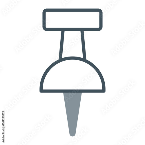 Pin Vector Icon Design