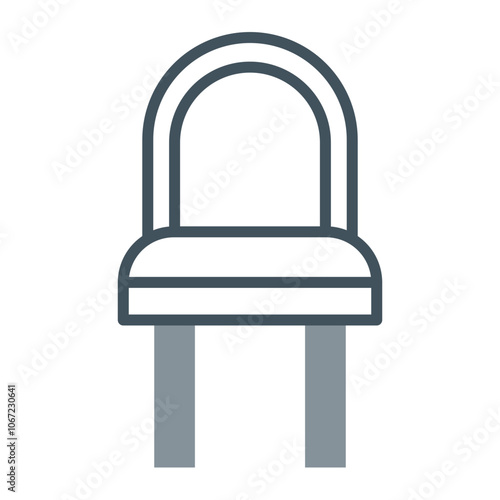 Chair Vector Icon Design