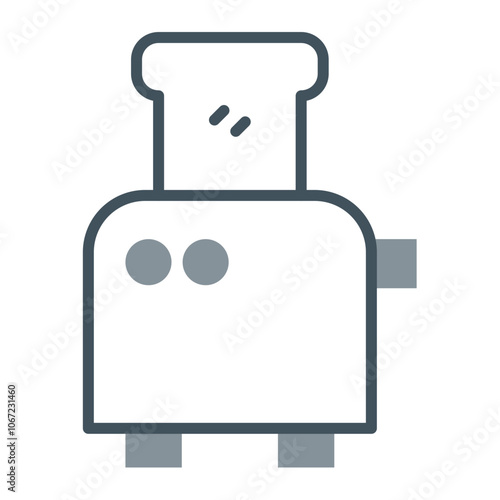 Toaster Vector Icon Design