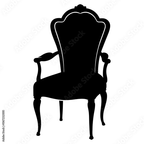 Chair Silhouette vector illustration