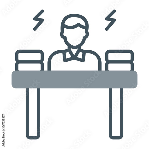 Burden Vector Icon Design