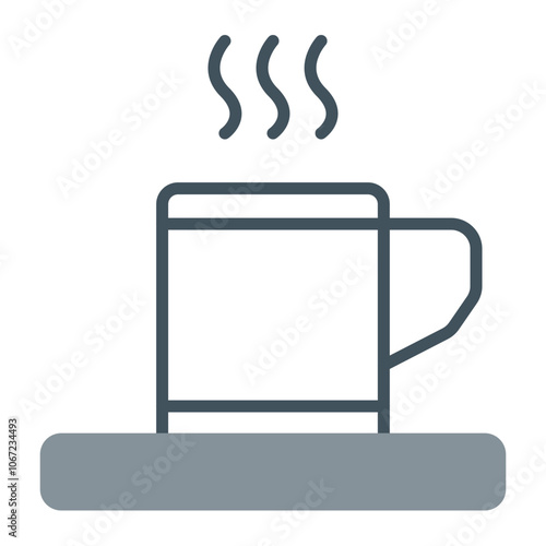 Coffee Cup Vector Icon Design