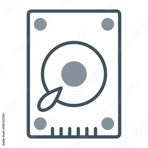 Hdd Vector Icon Design