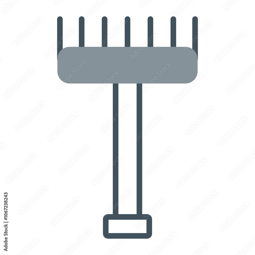 Rake Vector Icon Design Rake Vector Icon Design