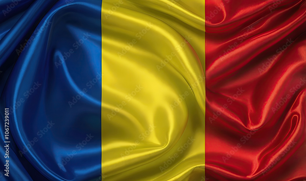 Romanian flag for national Day or Independence Day of Romania Romanian flag for national Day or Independence Day of Romania