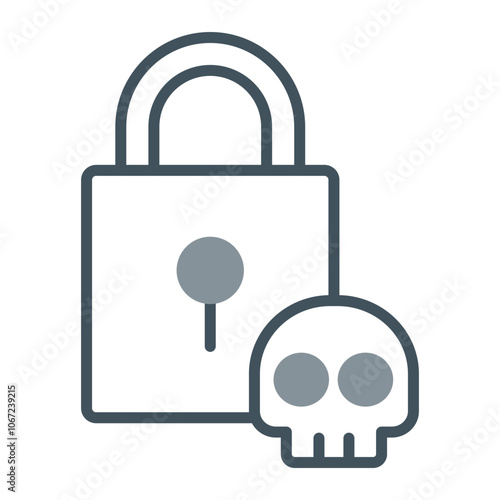 Padlock Vector Icon Design