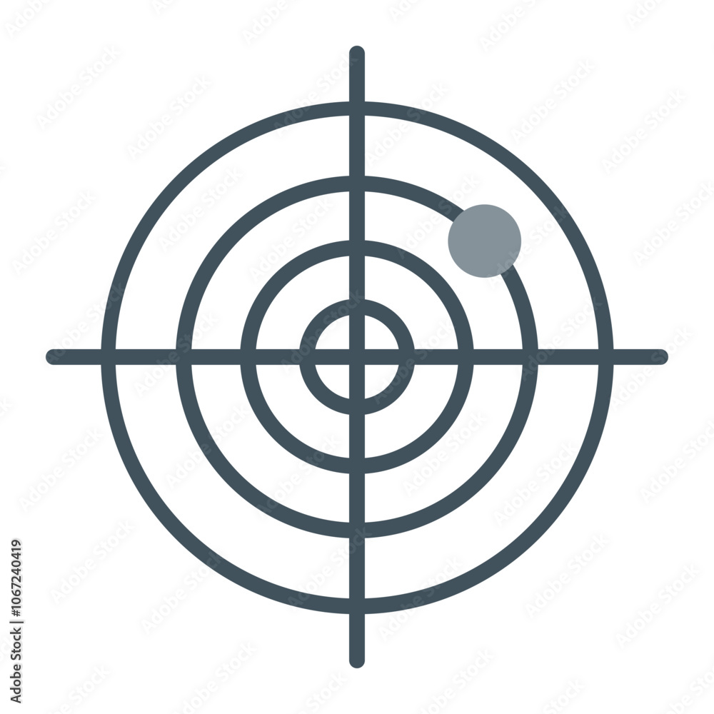 Sonar Vector Icon Design Sonar Vector Icon Design