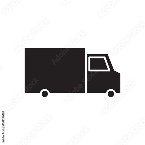 car shipping icon design vector