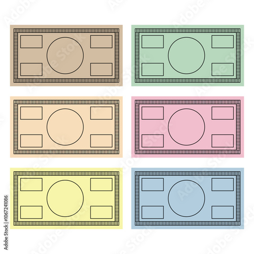 Monopoly Money Templates for Game and Educational Use