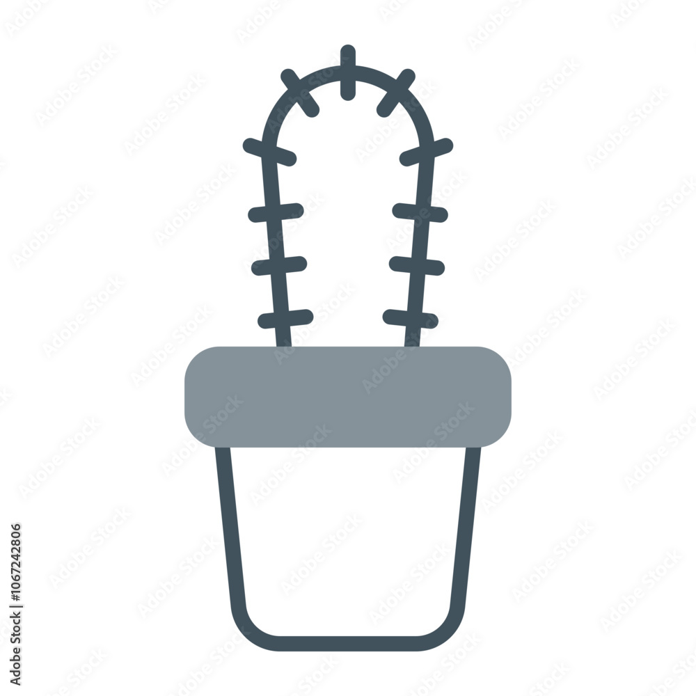 Cactus Vector Icon Design Cactus Vector Icon Design